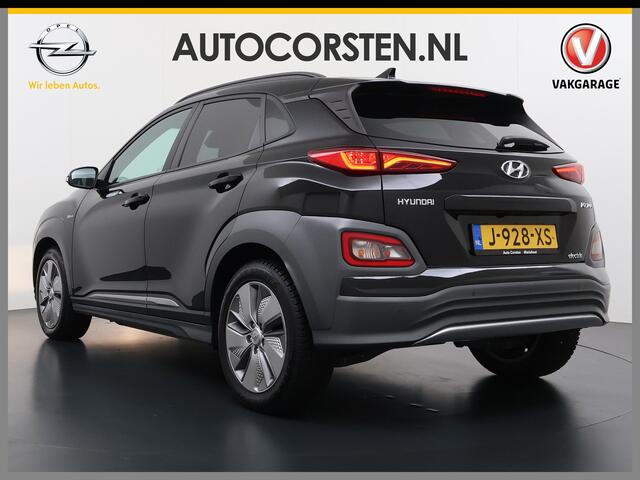 Hyundai Kona EV Fashion 64kWh SOH 100% Warmtepomp Head Up Display Adap.Cruise Navi Ecc Camera Apple Carplay Android Auto Pdc Lane Assist Dodehoekwaarschuwing Keyless Privacy Glas DAB FCA 1e Eigenaar Origineel Nederlandse Auto