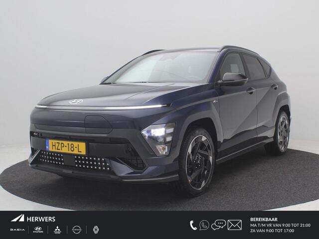 Hyundai Kona Electric N Line Business 64,8 MY 26 / 3-Fase / Dodehoekdetectie / Warmtepomp / 19 Inch / Navigatie / SoH 100% / Long range / LED verlichting /