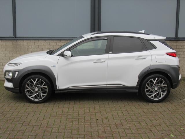 Hyundai Kona 1.6 GDI HEV Premium 2e eigen | dealer onderh | full options! | tr.haak