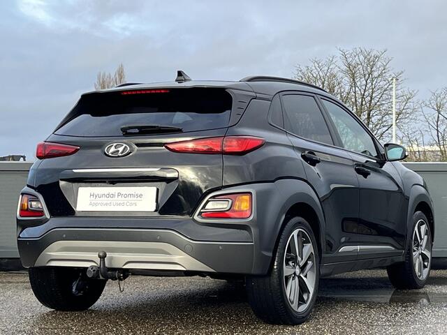 Hyundai Kona 1.0 T-GDI Premium | Lederen bekleding Stoelventilatie & verwarming | Trekhaak | Head up display | Geïntegreerde navigatie |