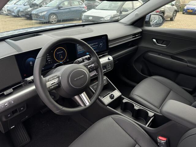 Hyundai Kona Electric Premium 65.4 kWh | 7.500,- korting! | Uit voorraad leverbaar! | Elektrische stoelen | Stoelgeheugen | Stoel/stuurverwarming | Stoelverkoeling | 2e zit-rij stoelverwarming | Lederen bekleding | 360* camera | Adaptive cruisecontrol | Active lane-ke