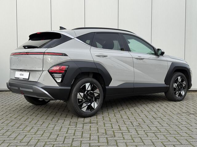 Hyundai Kona 1.6 GDI HEV Premium / 3000 Voordeel / MY 26 / Zwart Leder / Stoelverkoeling / Stoelverwarming Voor + Achter / Stuurverwarming / 360 Camera / BOSE Audio /