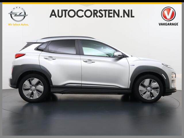 Hyundai Kona EV 64kWh SOH-100% Warmtepomp Adaptive-Cruise Head-Up Display 1/2 Leer Krell®-Hifi Apple Carplay Android Adap.Cruise Camera Navi Pdc Ecc Fashion Keyless Privacy Glas DAB Led Blind Spot Lane Assist Origineel Nederlandse Auto