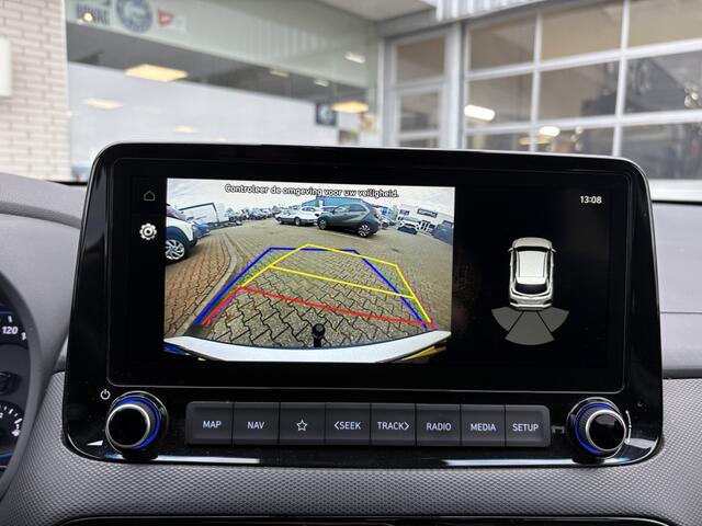 Hyundai Kona 1.6 GDI HEV Premium | Stuur + Stoelverwarming | Trekhaak |