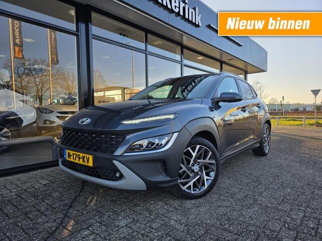 Hyundai Kona 1.6 GDI HEV FASHION HEAD-UP, 18LM, TREKHAAK, STOEL+ STUURVERWARMING