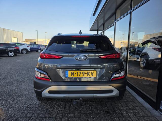 Hyundai Kona 1.6 GDI HEV FASHION HEAD-UP, 18LM, TREKHAAK, STOEL+ STUURVERWARMING
