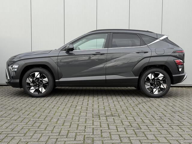 Hyundai Kona 1.6 GDI HEV Premium / Modeljaar 2026 / 3000 Korting / Stoelverkoeling / Stuurverwarming / Stoelverwarming Voor + Achter / Snel Leverbaar! /