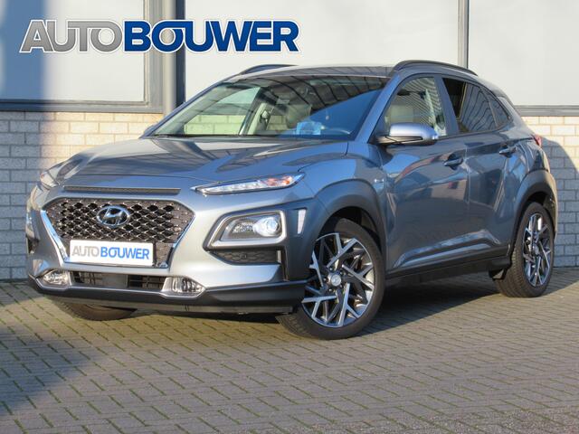 Hyundai Kona 1.6 GDI HEV Premium Sky 1e eigen | dealer onderh | full option!! | leder | schuifdak