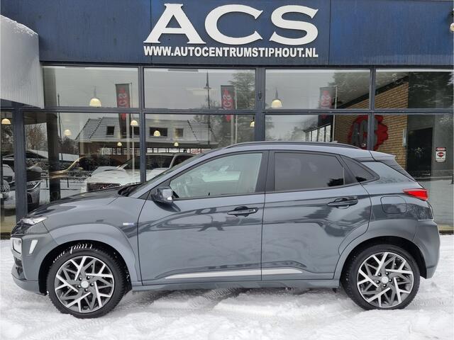 Hyundai Kona 1.6 GDI HEV Premium | Ad.cruise | Leder | Widescreen | Super uitvoering! | Incl. BTW