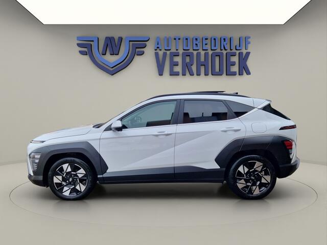 Hyundai Kona 1.6 GDI HEV Premium Sky NL Auto - Leer - Panodak