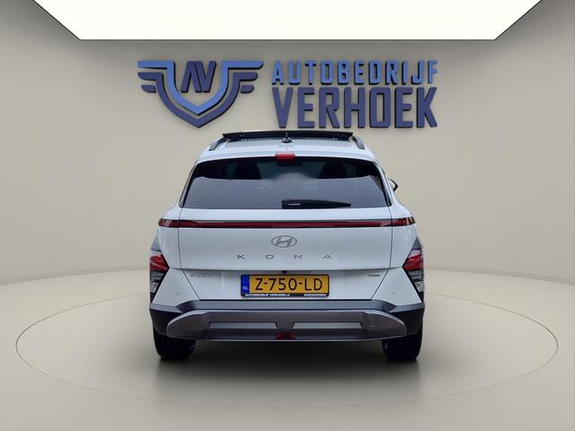 Hyundai Kona 1.6 GDI HEV Premium Sky NL Auto - Leer - Panodak