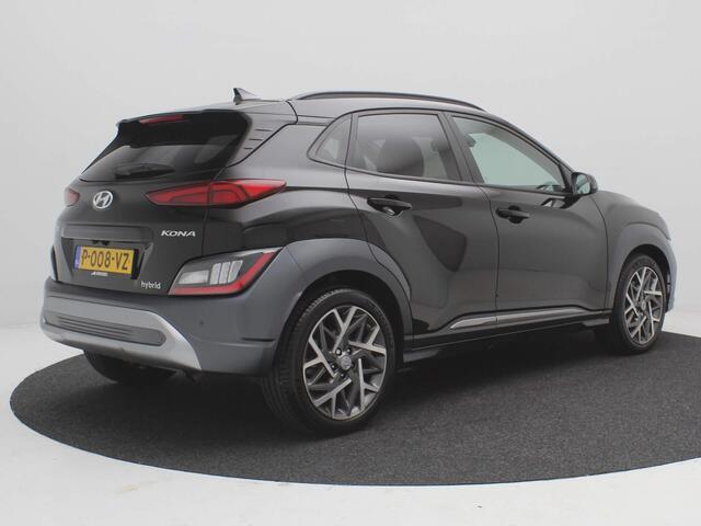 Hyundai Kona 1.6 GDI HEV Premium Sky / LEDEREN BEKLEDING / AUTOMAAT / STOELVERWARMING EN VENTILATIE / NAVIGATIE / ADAPTIEVE CRUISE CONTROL / CLIMATE CONTROL / SCHUIF-KANTELDAK