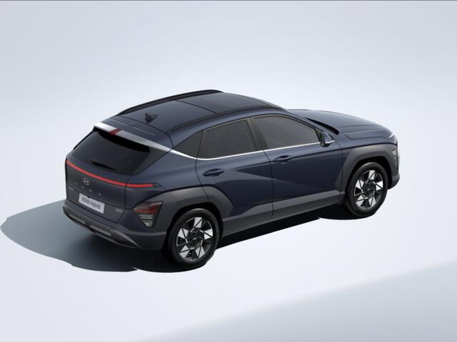 Hyundai Kona 1.6 GDI HEV Premium Sky | Uit voorraad leverbaar! | Schuif-/kantel dak | Elektrische stoelen | Stoel/stuurverwarming | Stoelverkoeling | 2e zit-rij stoelverwarming | Lederen bekleding | 360* camera | Adaptive cruisecontrol | Active lane-keeping |