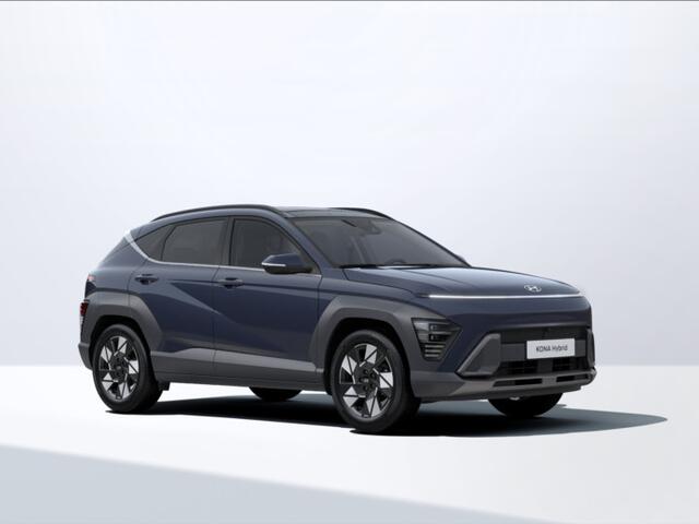 Hyundai Kona 1.6 GDI HEV Premium Sky | Uit voorraad leverbaar! | Schuif-/kantel dak | Elektrische stoelen | Stoel/stuurverwarming | Stoelverkoeling | 2e zit-rij stoelverwarming | Lederen bekleding | 360* camera | Adaptive cruisecontrol | Active lane-keeping |