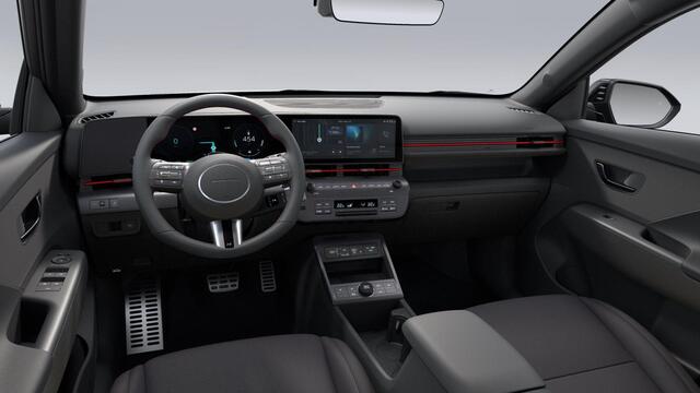 Hyundai Kona Electric N Line Business 64.8 kWh / ¤3000,- Voordeel / Rijklaarprijs Shimmering Silver /