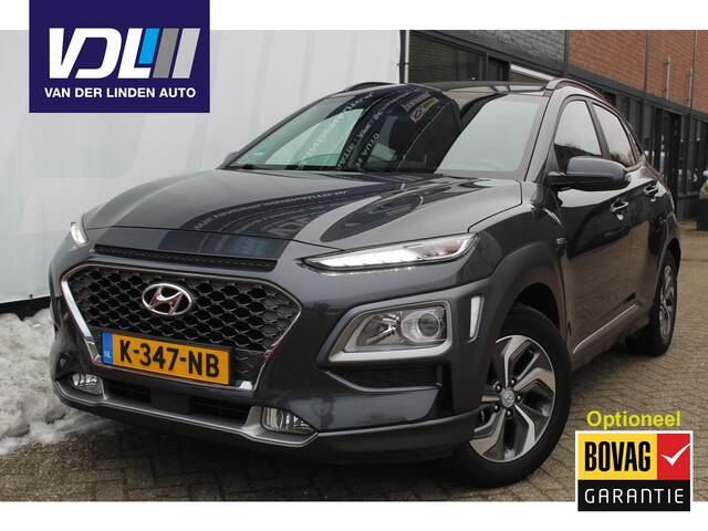 Hyundai Kona 1.6 GDI HEV Fashion Trekhaak Dodehoek Sensor l Apple/Android carplay l Adaptief cruise control l Navi l Armsteun l Elektrisch inklapbare buitenspiegels l Airco l Achteruitrijcamera