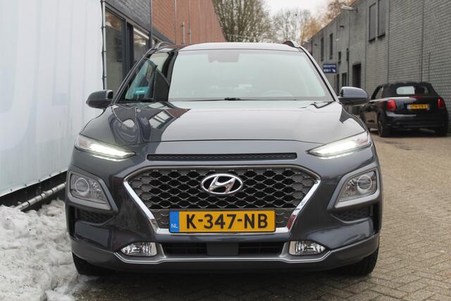 Hyundai Kona 1.6 GDI HEV Fashion Trekhaak Dodehoek Sensor l Apple/Android carplay l Adaptief cruise control l Navi l Armsteun l Elektrisch inklapbare buitenspiegels l Airco l Achteruitrijcamera