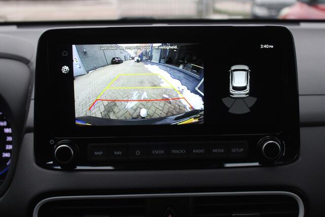 Hyundai Kona 1.6 GDI HEV Fashion Trekhaak Dodehoek Sensor l Apple/Android carplay l Adaptief cruise control l Navi l Armsteun l Elektrisch inklapbare buitenspiegels l Airco l Achteruitrijcamera