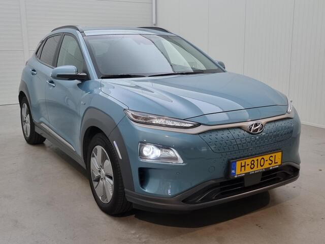 Hyundai Kona EV Premium 64 kWh | Lederen bekleding | Head-Up Display | Stoelverwarming / koeling | Krell audio | Camera