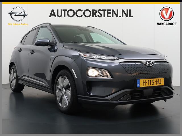 Hyundai Kona EV 64kWh Fase 3 Warmtepomp Adap.Cruise Camera Navi Ecc Apple Carplay Android Auto Pdc Krell®-Audio Fashion SOH 93% Dodehoek detector Rijstrooksensor Led Privacy Glas Keyless Lmv 17" 1e Eigenaar Origineel Nederlandse Auto