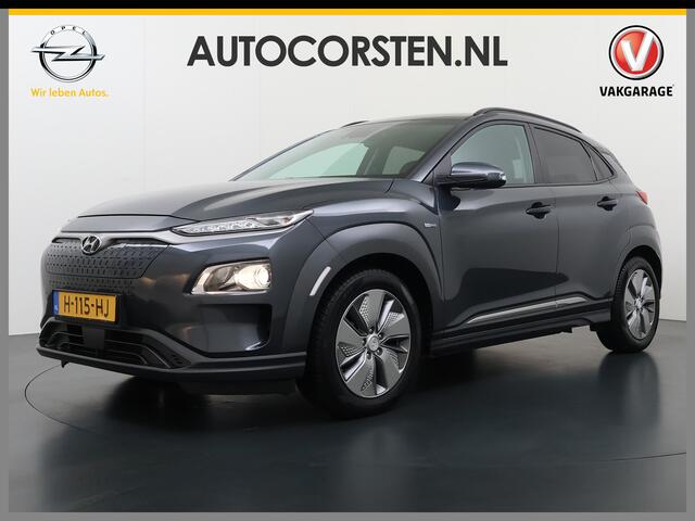 Hyundai Kona EV 64kWh Fase 3 Warmtepomp Adap.Cruise Camera Navi Ecc Apple Carplay Android Auto Pdc Krell®-Audio Fashion SOH 93% Dodehoek detector Rijstrooksensor Led Privacy Glas Keyless Lmv 17" 1e Eigenaar Origineel Nederlandse Auto