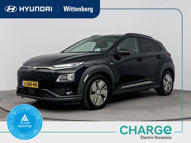 Hyundai Kona EV Premium 64 kWh | Soh 96,2% | Achterruitrij Camera | Dodehoek Detectie | Stoel verwarming & ventilatie | DAB Radio |