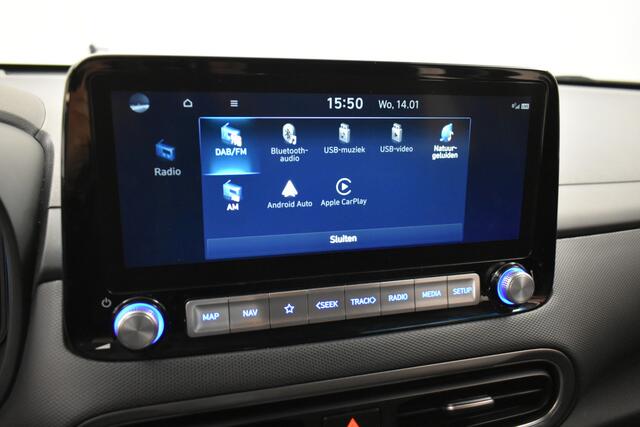 Hyundai Kona EV Fasion 64 kWh SOH 100% 204PK Head Up Camera 3 Fase-Laden Dodeh detec Winterpack