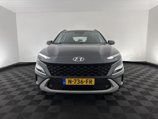 Hyundai Kona 1.6 GDI HEV Comfort Smart (INCL.BTW) (INCL-BTW) Aut. *NAVI-FULLMAP | DIGI-COCKPIT | ADAPTIVE-CRUISE | | KEYLESS | CAMERA | HEAD-UP | SHIFT-PADDLES | DAB | COMFORT-SEATS | 16 "ALU*