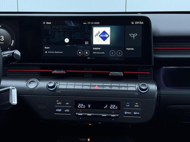 Hyundai Kona 1.6 GDI HEV N Line AUTOMAAT / Automatische Achterklep / 18" N-line LMV / Stoelverkoeling / Stuurverwarming / Stoelverwarming Voor + Achter / 360 Camera / Blindspot camera / Keyless Antry / NL auto /