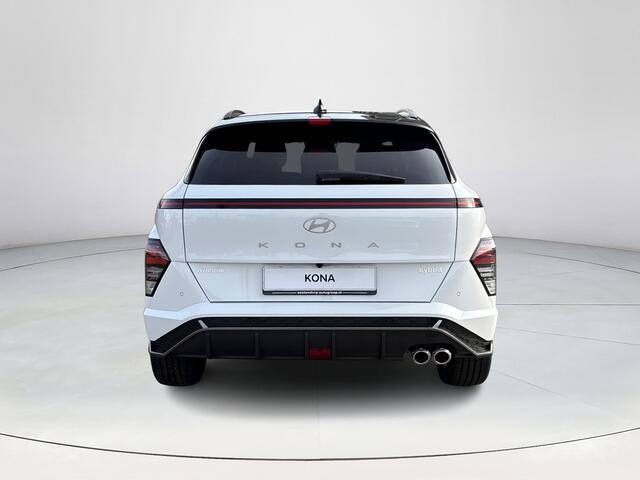 Hyundai Kona 1.6 GDI HEV N Line Sky | Uit voorraad leverbaar! | Schuif- Kanteldak | Apple Carplay/Android Auto | 360 graden camera | Elektrische achterklep | Stoelverwarming/verkoeling | Adaptief Cruise Control |