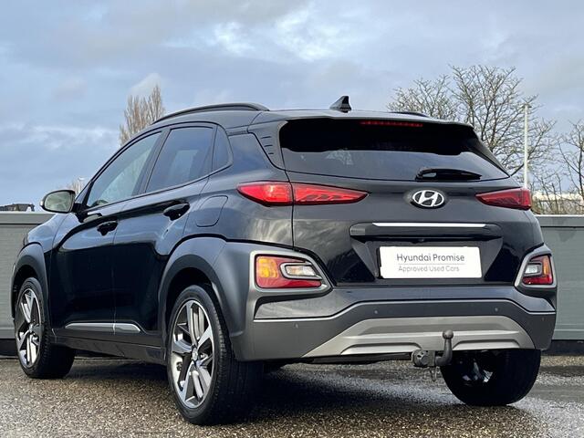 Hyundai Kona 1.0 T-GDI Premium | Lederen bekleding Stoelventilatie & verwarming | Trekhaak | Head up display | Geïntegreerde navigatie |