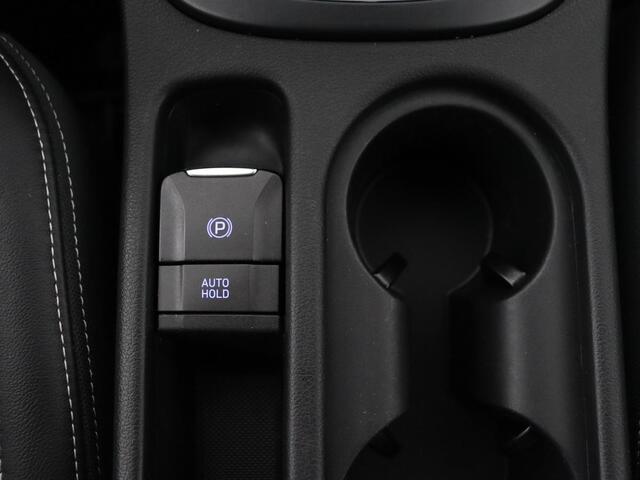 Hyundai Kona 1.6 GDI HEV Premium | Leder | Stoelventilatie | Adaptive cruise | Head-Up | Carplay | Camera | Achterbankverwarming | Navigatie | Keyless | Climate control