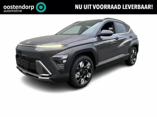 Hyundai Kona 1.6 GDI HEV Premium Sky | Zonnedak | Rijklaarprijs! | Elektrisch verstelbare stoelen | 360 Camera |