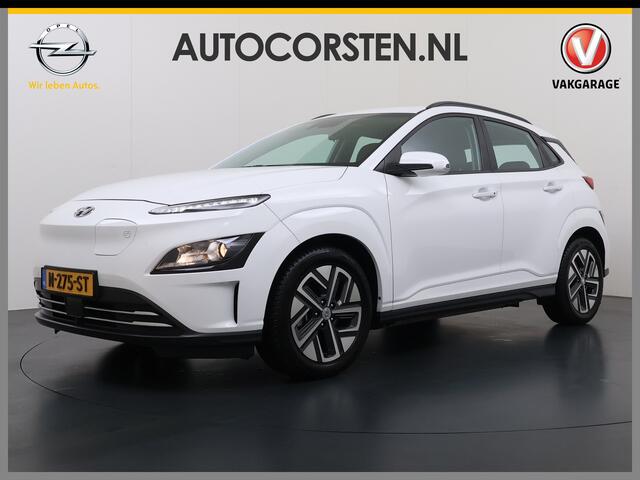 Hyundai Kona EV Comfort 64kWh FACELIFT SOH 100% Fase 3 Laden All-Season Banden Navi Ecc Adap.Cruise Camera Krell®-Audio Apple Carplay Android Auto Keyless Subwoofer Led Lmv Rijstrooksensor Forward Collision-Avoidance Bluetooth 1e Eigenaar Origineel Nederlandse Auto