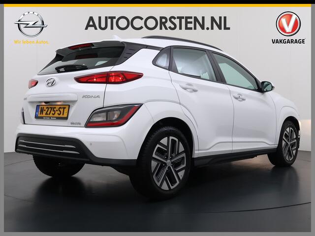 Hyundai Kona EV Comfort 64kWh FACELIFT SOH 100% Fase 3 Laden All-Season Banden Navi Ecc Adap.Cruise Camera Krell®-Audio Apple Carplay Android Auto Keyless Subwoofer Led Lmv Rijstrooksensor Forward Collision-Avoidance Bluetooth 1e Eigenaar Origineel Nederlandse Auto