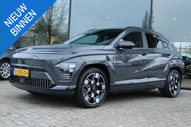 Hyundai Kona ELECTRIC PREMIUM 65.4 kWh | LEDER | TREKHAAK | HUD | 360 CAMERA | MEMORY | ADAPTIVE CRUISE | STOEL- STUURVERW. | CARPLAY