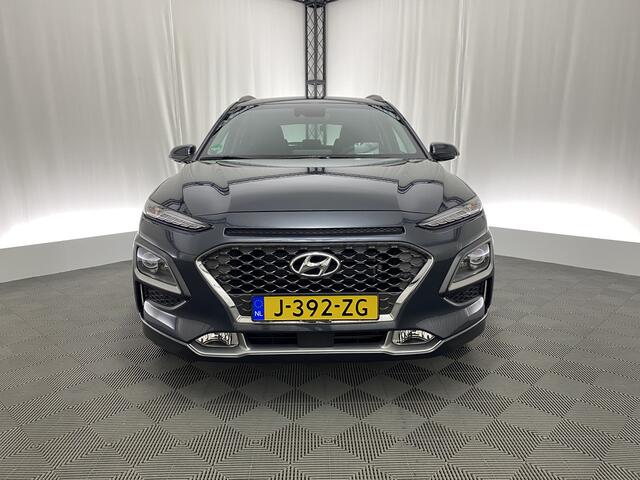 Hyundai Kona 1.6 GDI HEV Premium | Apple carplay | Leer | Camera | Stoel- en stuurverwarm | Trekhaak
