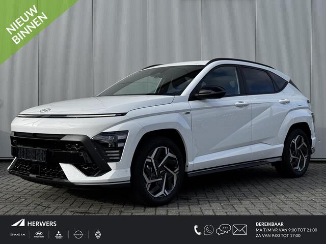Hyundai Kona 1.6 GDI HEV N Line / nieuw uit voorraad / Modeljaar 2026 / 18" Lm velgen / Led Koplampen / 360 camera / rijklaar 40.648 /
