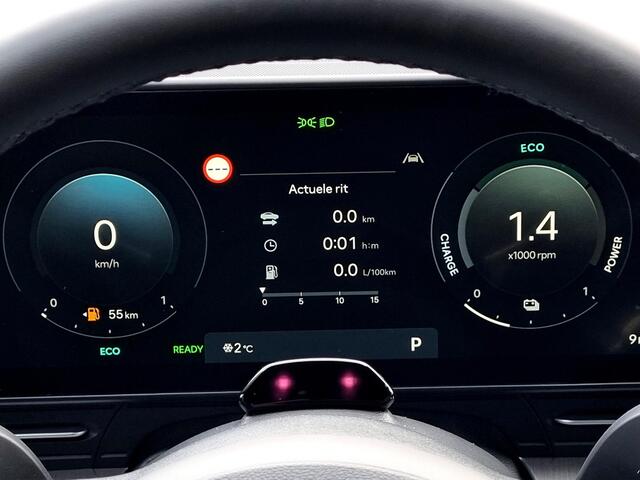 Hyundai Kona 1.6 GDI HEV Premium / ¤2500,- Voordeel / Direct Leverbaar / Stoelverkoeling / Stuurverwarming / Stoelverwarming Voor + Achter /