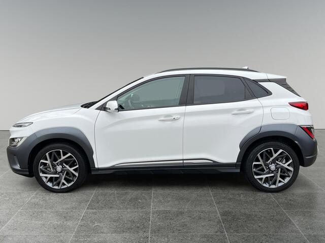 Hyundai Kona 1.6 GDI 140pk HEV Fashion | PREMIUM LEDEREN INTERIEUR | CLIMA | APPLE CARPLAY / ANDROID AUTO | ELEK. VERSTELBARE STOELEN | DODEHOEKBEW. |