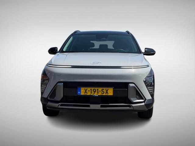 Hyundai Kona 1.6 GDI HEV Premium | Two-Tone Lakkleur | Stoelverwarming + -Ventilatie | 360° Camera | Leder | Navigatie | Apple Carplay/Android Auto | Geheugenstoel