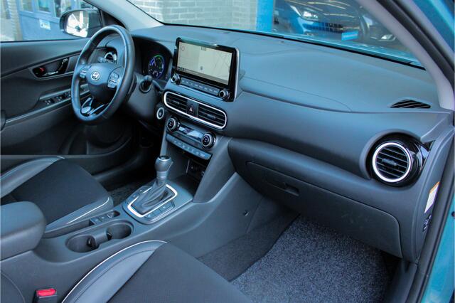 Hyundai Kona 1.6 GDI HEV Premium |stoelkoeling/verwarming|elek stoel|keyless|18"|