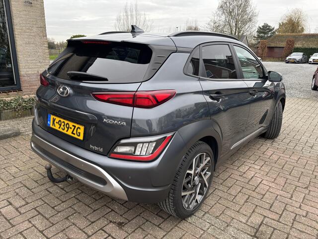 Hyundai Kona 1.6 GDI Hybride Automaat Premium Trekhaak / Leder / All-Seasons