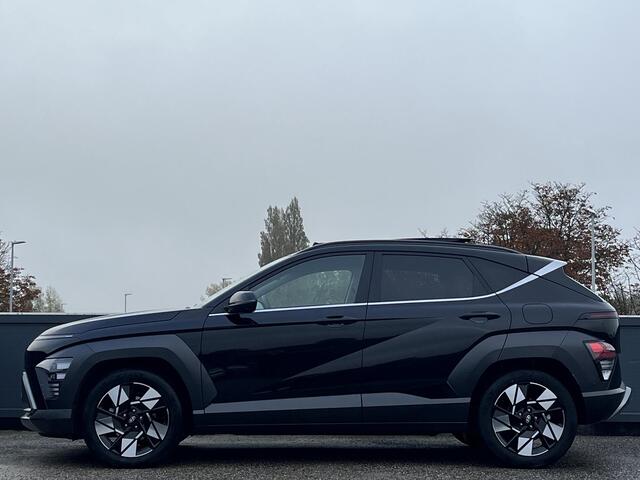 Hyundai Kona 1.6 GDI HEV 140pk Comfort smart Sky++ | SCHUIF/KANTELDAK | PREMIUM INTERIEUR | 360° CAMERA | FABRIEKSGARANTIE T/M 08-2029 |