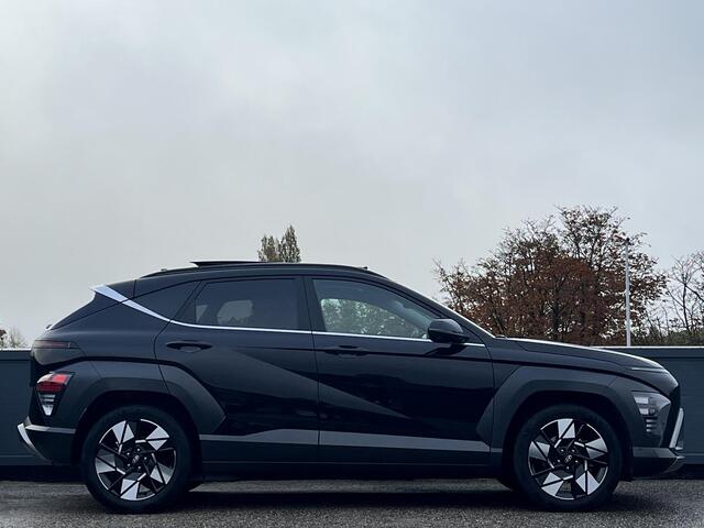 Hyundai Kona 1.6 GDI HEV 140pk Comfort smart Sky++ | SCHUIF/KANTELDAK | PREMIUM INTERIEUR | 360° CAMERA | FABRIEKSGARANTIE T/M 08-2029 |