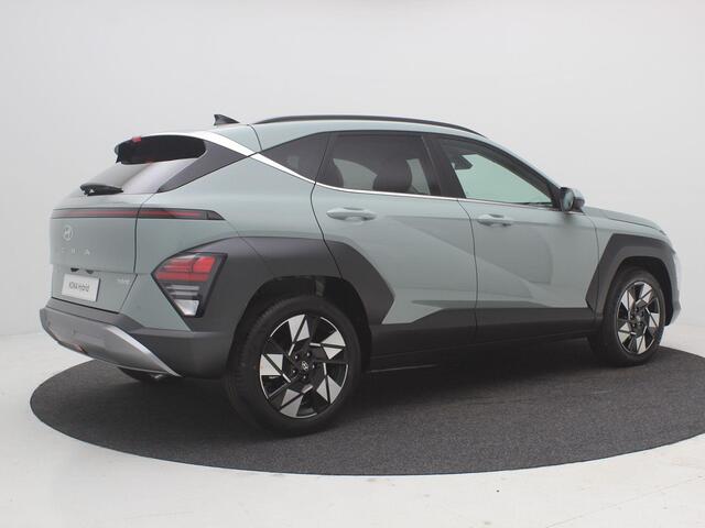 Hyundai Kona 1.6 GDI HEV Premium / ¤2.500,- Voordeel / 360º Camera / Lederen Bekleding / Elektrische Stoelen met Geheugen / / Stoel Verwarming+Verkoeling / Keyless / Head-Up Display /
