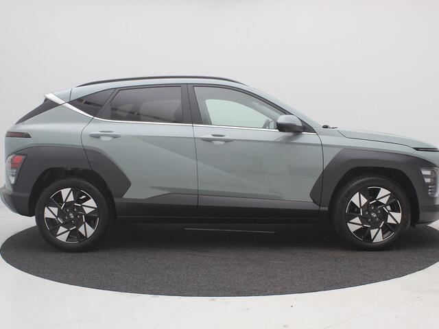 Hyundai Kona 1.6 GDI HEV Premium / ¤2.500,- Voordeel / 360º Camera / Lederen Bekleding / Elektrische Stoelen met Geheugen / / Stoel Verwarming+Verkoeling / Keyless / Head-Up Display /