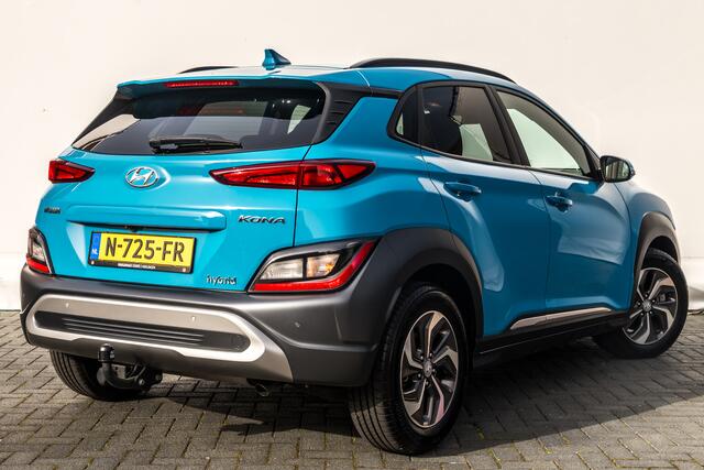 Hyundai Kona 1.6 GDI Hybrid Fashion | Automaat | 27 DKM | Ned Auto| Fabrieks Gar | Trekhaak | | camera | 16 Inch LMV | Dab Audio | Carplay/Android | Navi | Pdc |