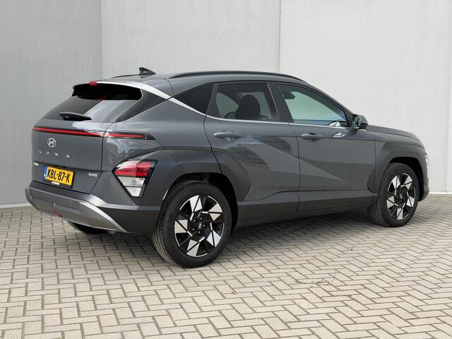 Hyundai Kona 1.6 GDI HEV Comfort Smart / Fabrieksgarantie tot 1-2030 / Stuur- & Stoelverwarming / Apple Carplay Android Auto / Achteruitrijcamera / Keyless Entry/Start / Adaptief cruise control / Climate control / Navigatie / Parkeersensoren voor en achter /