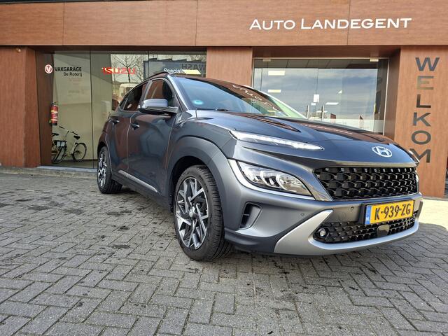 Hyundai Kona 1.6 GDI HEV Premium | Lederen bekleding | Stoel/stuur verwarming en koeling | Trekhaak